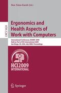Karsh |  Ergonomics and Health Aspects of Work with Computers | Buch |  Sack Fachmedien