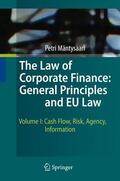 Mäntysaari |  Mäntysaari, P: Law of Corporate Finance 1 | Buch |  Sack Fachmedien