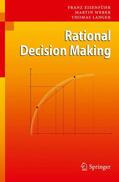 Eisenführ / Langer / Weber |  Rational Decision Making | Buch |  Sack Fachmedien