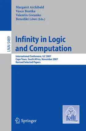 Archibald / Brattka / Goranko | Infinity in Logic and Computation | E-Book | sack.de