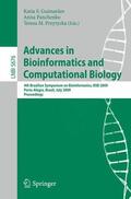 Guimarães / Przytycka / Panchenko |  Advances in Bioinformatics and Computational Biology | Buch |  Sack Fachmedien