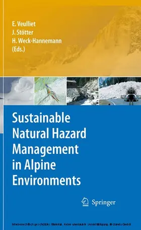 Veulliet / Johann / Weck-Hannemann |  Sustainable Natural Hazard Management in Alpine Environments | eBook | Sack Fachmedien