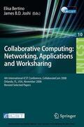 Bertino / Joshi |  Collaborative Computing: Networking, Applications and Worksharing | eBook | Sack Fachmedien