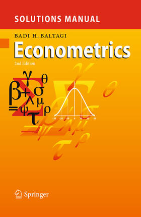 Baltagi | Solutions Manual for Econometrics | E-Book | sack.de