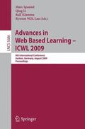 Spaniol / Lau / Li |  Advances in Web Based Learning - ICWL 2009 | Buch |  Sack Fachmedien