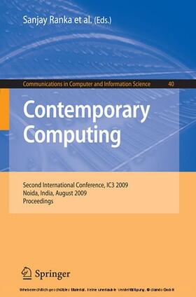 Ranka / Aluru / Buyya |  Contemporary Computing | eBook | Sack Fachmedien