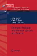 Ghosh / Zhou / Martin |  Emergent Problems in Nonlinear Systems and Control | Buch |  Sack Fachmedien