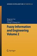 Cao / Li / Zhang |  Fuzzy Information and Engineering Volume 2 | Buch |  Sack Fachmedien