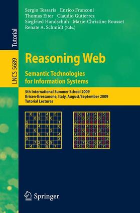 Tessaris / Franconi / Eiter | Reasoning Web. Semantic Technologies for Information Systems | Buch | 978-3-642-03753-5 | sack.de