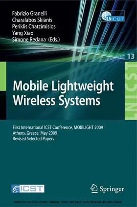 Granelli / Skianis / Xiao |  Mobile Lightweight Wireless Systems | eBook | Sack Fachmedien