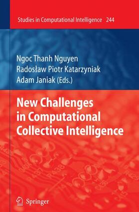 Katarzyniak / Janiak |  New Challenges in Computational Collective Intelligence | Buch |  Sack Fachmedien