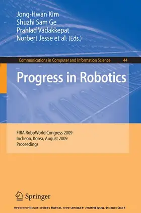 Kim / Ge / Nakatsu | Progress in Robotics | E-Book | sack.de