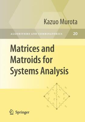 Murota |  Matrices and Matroids for Systems Analysis | Buch |  Sack Fachmedien