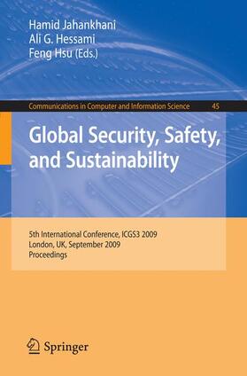 Jahankhani / Hsu / Hessami |  Global Security, Safety, and Sustainability | Buch |  Sack Fachmedien