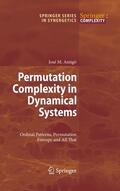 Amigó |  Permutation Complexity in Dynamical Systems | Buch |  Sack Fachmedien