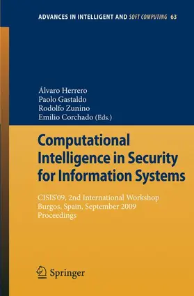 Gastaldo / Zunino / Corchado |  Computational Intelligence in Security for Information Systems | Buch |  Sack Fachmedien