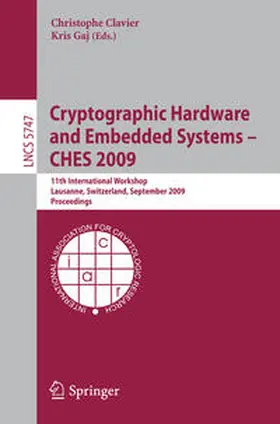 Clavier / Gaj | Cryptographic Hardware and Embedded Systems - CHES 2009 | E-Book | www.sack.de