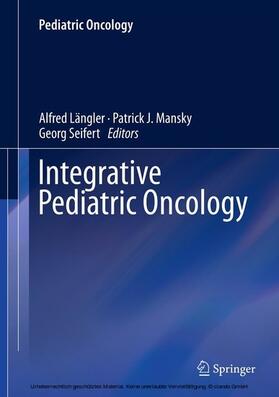 Längler / Mansky / Seifert | Integrative Pediatric Oncology | E-Book | sack.de