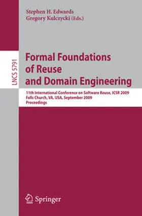Edwards / Kulczycki | Formal Foundations of Reuse and Domain Engineering | E-Book | sack.de