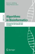 Warnow / Salzberg |  Algorithms in Bioinformatics | Buch |  Sack Fachmedien