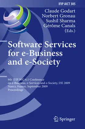 Godart / Gronau / Sharma | Software Services for e-Business and e-Society | E-Book | sack.de