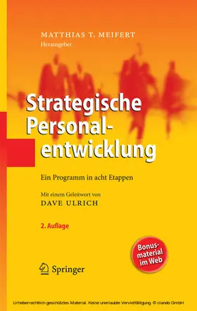 Meifert |  Strategische Personalentwicklung | eBook | Sack Fachmedien