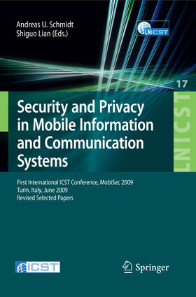 Lian |  Security and Privacy in Mobile Information and Communication Systems | eBook | Sack Fachmedien