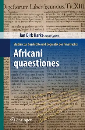 Harke |  Africani quaestiones | Buch |  Sack Fachmedien