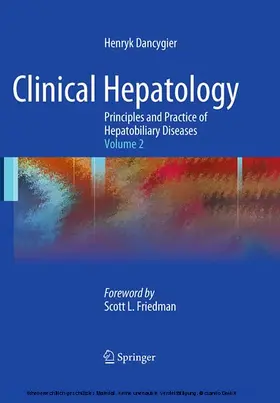 Dancygier |  Clinical Hepatology | eBook | Sack Fachmedien