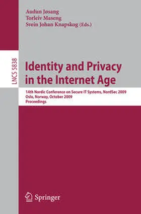 Jøsang / Maseng / Knapskog | Identity and Privacy in the Internet Age | E-Book | sack.de