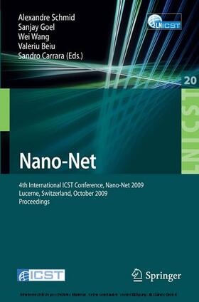 Schmid / Goel / Wang | Nano-Net | E-Book | sack.de