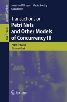 Transactions on Petri Nets and Other Models of Concurrency III | E-Book | www.sack.de