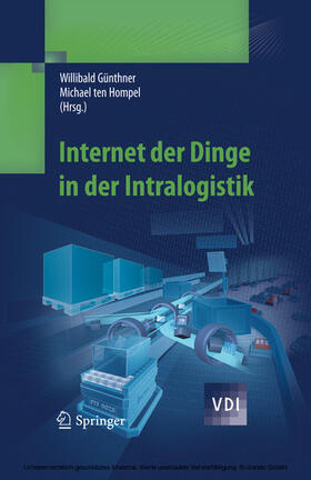 Günthner / Hompel | Internet der Dinge in der Intralogistik | E-Book | sack.de