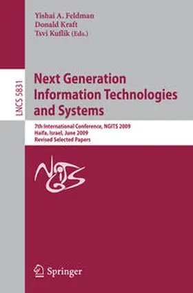 Feldman / Kraft / Kuflik | Next Generation Information Technologies and Systems | E-Book | sack.de