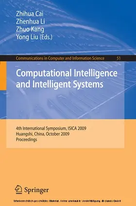 Li / Cai / Kang | Computational Intelligence and Intelligent Systems | E-Book | sack.de