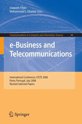 Filipe / Obaidat | e-Business and Telecommunications | E-Book | sack.de