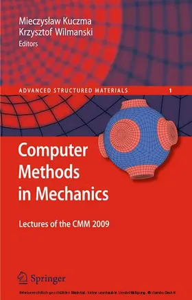 Kuczma / Wilmanski | Computer Methods in Mechanics | E-Book | sack.de