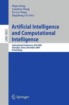 Deng / Lei / Wang |  Artificial Intelligence and Computational Intelligence | Buch |  Sack Fachmedien