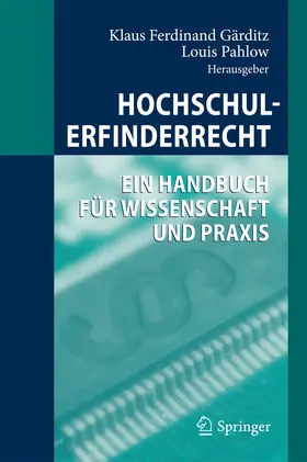 Gärditz / Pahlow | Hochschulerfinderrecht | E-Book | sack.de