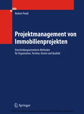 Preuß |  Projektmanagement von Immobilienprojekten | eBook | Sack Fachmedien
