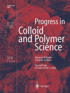 Anghel |  Aqueous Polymer ¿ Cosolute Systems | Buch |  Sack Fachmedien