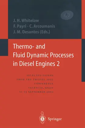 Whitelaw / Payri / Arcoumanis |  Thermo- and Fluid Dynamic Processes in Diesel Engines 2 | Buch |  Sack Fachmedien