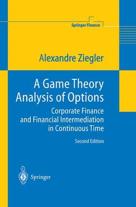 Ziegler |  A Game Theory Analysis of Options | Buch |  Sack Fachmedien