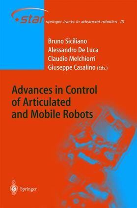 Siciliano / Casalino / de Luca |  Advances in Control of Articulated and Mobile Robots | Buch |  Sack Fachmedien