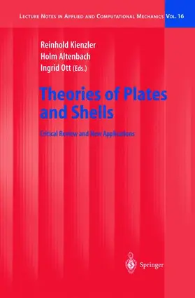 Kienzler / Ott / Altenbach |  Theories of Plates and Shells | Buch |  Sack Fachmedien