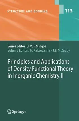McGrady / Kaltsoyannis |  Principles and Applications of Density Functional Theory in Inorganic Chemistry II | Buch |  Sack Fachmedien