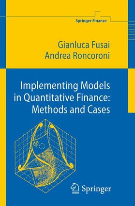 Roncoroni / Fusai |  Implementing Models in Quantitative Finance: Methods and Cases | Buch |  Sack Fachmedien