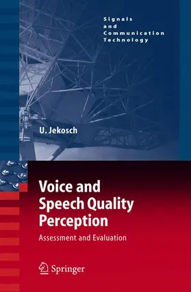 Jekosch |  Voice and Speech Quality Perception | Buch |  Sack Fachmedien
