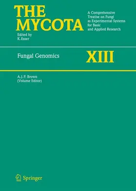 Brown | Fungal Genomics | Buch | 978-3-642-06500-2 | sack.de