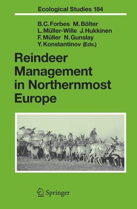 Forbes / Bölter / Müller-Wille |  Reindeer Management in Northernmost Europe | Buch |  Sack Fachmedien